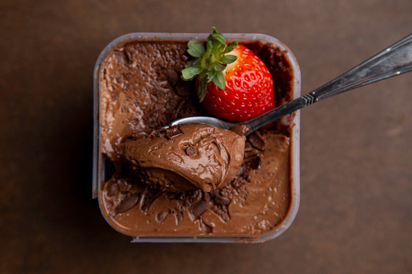 Bolo Nutella com Morangos