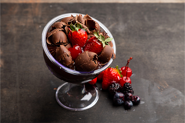 Taça Mousse de Chocolate