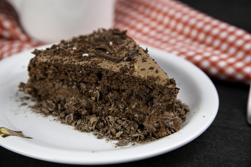 Bolo Mousse de Chocolate
