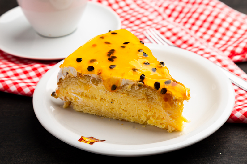 Bolo Mousse de Maracujá 