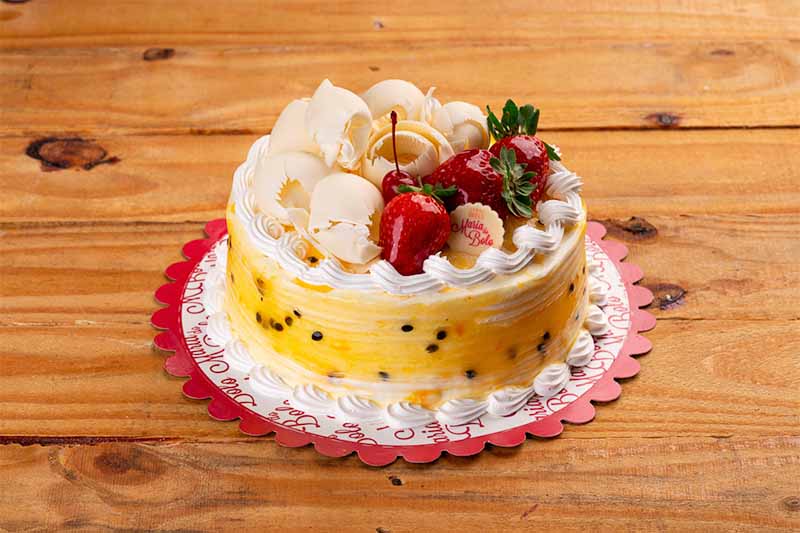 Bolo Mousse de Maracujá 